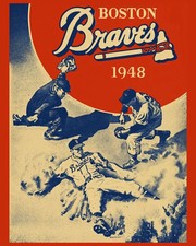 1948 Boston Braves Wall Poster 8x10 Picture Celebrity Print picture