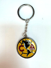 CLUB AMERICA FC Aguilas Mexico Soccer Team Logo Metal Keychain Llavero picture