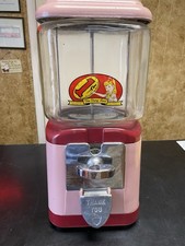 Beautiful vintage oak acorn 1c vending machine 1950s picture