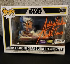Ashoka Tano In Delta 7 Jedi Starfighter Signed By Ashley Eckstein JSA '25 SDCC picture