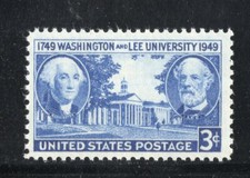 982 * ROBERT E LEE & GEORGE WASHINGTON * U.S. Postage Stamp MNH picture