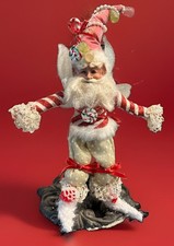MARK ROBERTS Candy Cane Vintage Snow Fairy~ 10” Ltd Ed~ Christmas ~RARE Beautifu picture