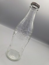 Vintage 1979 Coca-Cola 16 oz Clear Glass Bottle. No Deposit No Refill picture