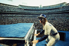 Elton John Dodgers Stadium 1975 Re-Print  4x6 #1007* picture