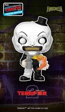 Funko POP Terrifier Art the Clown Flamethrower NYCC 2026 Exclusive Horror picture