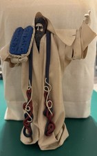 Bezalel Jerusalem Fimo Handmade Moses Ten Commandments Figure Israel Judaica picture