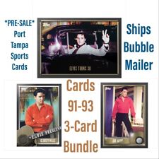 2022 TOPPS ELVIS PRESLEY THE KING OF ROCK & ROLL #91-93 3-Card Bundle *PRE-SALE* picture