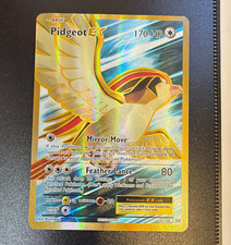 The Pokémon Company Pokémon TCG Pidgeot EX 104/108 Evolutions Full Art Holo NM picture