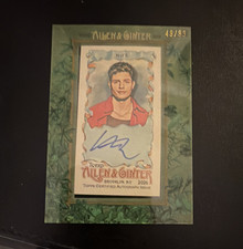 Topps 2026 Allen & Ginter Matt Rife Auto Card MA-RI Serial #/99 picture