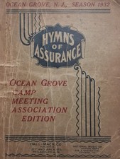 1932 Ocean Grove HYMNS OF ASSURANCE Methodist NJ Monmouth picture