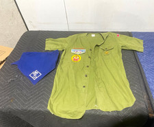 Vintage 1960 BSA Shirt Thayendanegea OA Flap Jubilee Mayfield NY Neckerchief picture