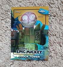 Topps 2026 Topps Chrome Disney Epic Mickey Clock Tower EM-23 42/50 picture