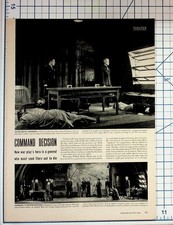 Vintage 1947 LIFE Magazine Article WWII Play Command Decision Ephemera picture