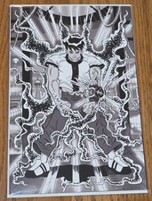 Ben 10 #1 2026 NM Matt Jenkins SDCC Exclusive B&W Absolute Batman Homage Cover picture