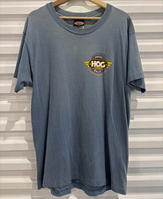 Vintage 1996 Harley-Davidson H.O.G. Rally Harrisburg PA tee Made in USA Size L picture