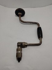 Stanley Handyman No.H1253 Woodworking Ratcheting Auger Hand Drill VTG Steampunk picture
