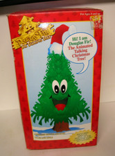 Vintage 1996 Gemmy Douglas Fir The Talking Tree Animated Christmas Tested Box picture