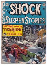 SHOCK SUSPENSTORIES 3 (1952 EC) Wood; Kamen, Davis; Decapitation PCH; VG picture