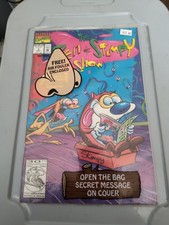 Ren and Stimpy Show #1 Still Sealed In Polybag Marvel Comics 1992 Nicktoons picture