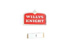 Dashboard Identification Plate in Sleek Black Finish Fit For Vintage Classic Jee picture