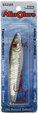 Mirrolure S52MR-18 S3 Sinkin Twitchbait Green Bk/White/Silver 3 5/8in 1/2oz picture