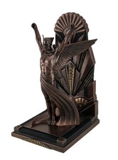 Zeckos Veronese Design Winged Man Metallic Copper Finish Art Deco Single picture