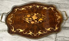 Gorgeous Vintage Italian 1950s Retro Serving Tray. 23 Inches   BEAUTIFUL picture