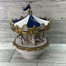 Trendmasters Christmas Magic Winter Wonderland 1997 Carousel Merry Go Round picture