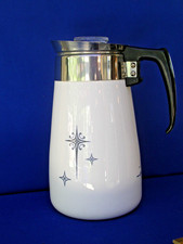 VTG Percolator 9 Cup Coffee Maker Atomic star burst complete Mid century MCM picture