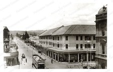 Pretoria Paul Kruger Street Standard Postcard COPY RPPC picture