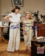 Shirley Temple & Jane Withers Signed 8x10 Reprint picture