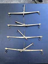4 Antique Brass Copper Balence Scale Weigh picture
