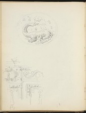 [Salamander of Francis I, Chateau de Fontainebleau, Fontainebleau, France] picture