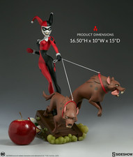Sideshow Collectibles Batman Animated Harley Quinn with Hyenas Statue 78/1000 picture