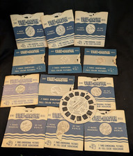 1960's Vintage Sawyer's  View-Master with 13 Reels Antique Toy Lot picture