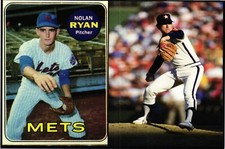 Nolan Ryan New York Mets Houston Astros Custom 4 x 6 Blank Back Postcard picture