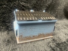Dumpster - Miniature Hand Painted (4x2.75”) - Desktop Art Rust Look picture