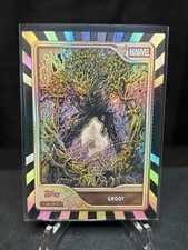 2026 Topps Mint Marvel Groot Card #5 Serial Numbered /10 Black picture