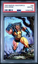 1992 Marvel Masterpieces Wolverine #94 PSA 10 Gem Mint picture