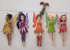 Disney Fairies Legend of the Neverbeast Mini Fairy Winged Figures Lot of 5 Tinke picture