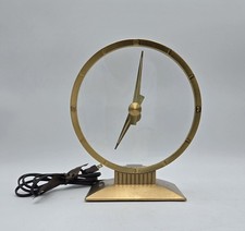 VINTAGE JEFFERSON GOLDEN HOUR CLOCK MCM WORKING PATENT PENDING picture