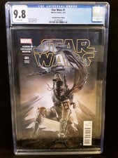 Star Wars # 1 Granov Forbidden Planet Exclusive Variant Boba Fett CGC 9.8 NM/MT picture