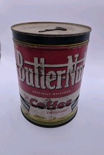NOS Vintage Coffee Butter-Nut 2 Pound Original Key Full And Sealed picture