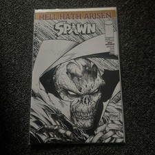 SDCC 2025 Spawn #365 UNSIGNED Todd McFarlane Sketch Cover Exclusive LE 1300 picture