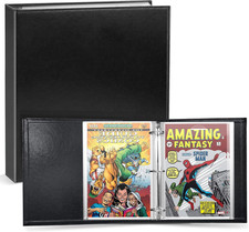 Comic Book Storage Album, Comic Book Binder - for Current, Silver Age, Regular C picture