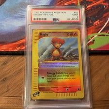 POKEMON - 2002 EXPEDITION MAGBY - REVERSE HOLO #52 PSA 9 MINT Low pop picture