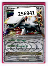 (256941) DP53 ARCEUS LV.X Pokemon DP Black Star Holofoil Card + BONUS PROMOS picture