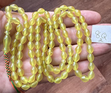RARE GREEN 99 BEADS أخضر نادر GENUINE SHAH MAGHSOUD 46 cm شاه مقصود تسبيح picture