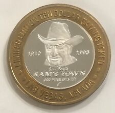 Sam’s Town-Limited Edition TEN DOLLAR .999 SILVER Coin Token picture
