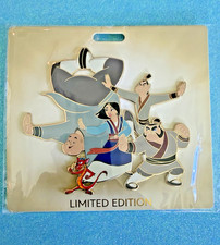 2025 MULAN Disney Destination D23 Squad Goals Pin LE 400 Mushu NEW Jumbo picture